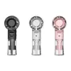 Simple three-color portable mini spray electric fan for outdoor use Item Picture